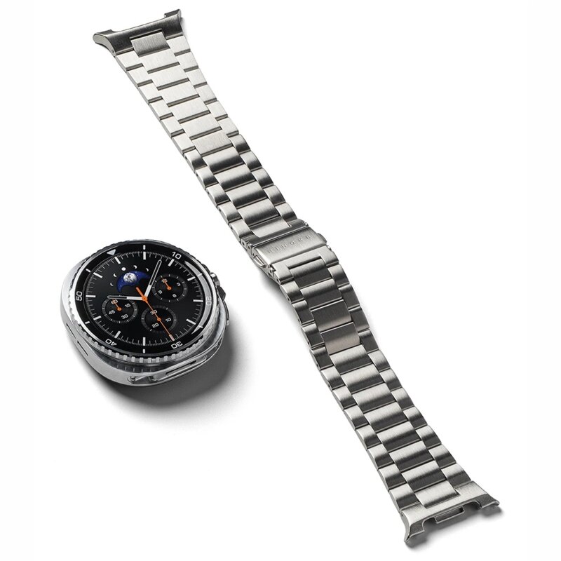 Curea Samsung Galaxy Watch8 40mm Ringke Metal One Air, argintiu