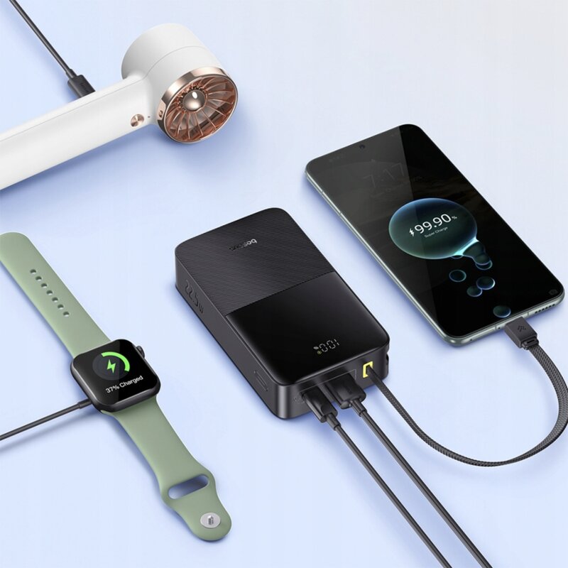 Power bank 20000mAh cu cablu USB-C Baseus, 22.5W, E0027701