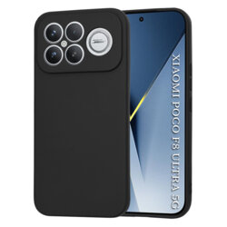 Husa silicon Xiaomi Poco F8 Ultra Techsuit SoftFlex, negru