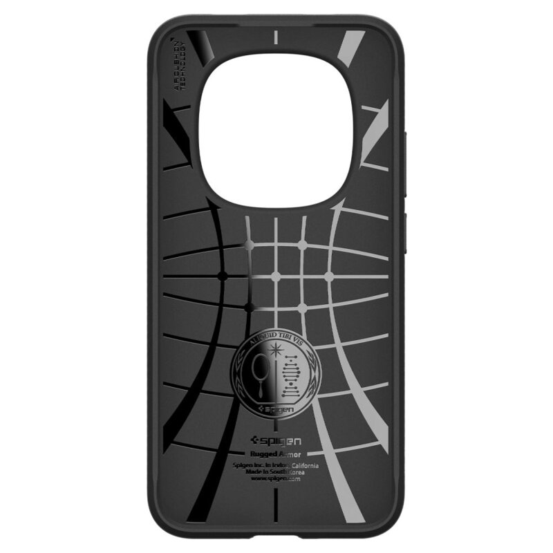 Husa Xiaomi Redmi Note 15 Pro 5G Spigen Rugged Armor, negru mat