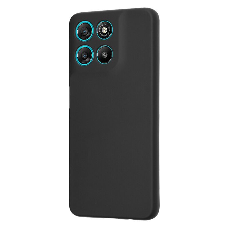 Husa silicon Motorola Moto G67 Power Techsuit SoftFlex, negru