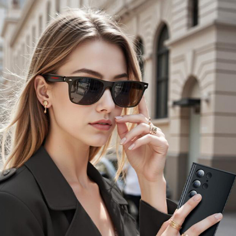 Ochelari smart cu difuzoare incorporate Yesido IO35, negru