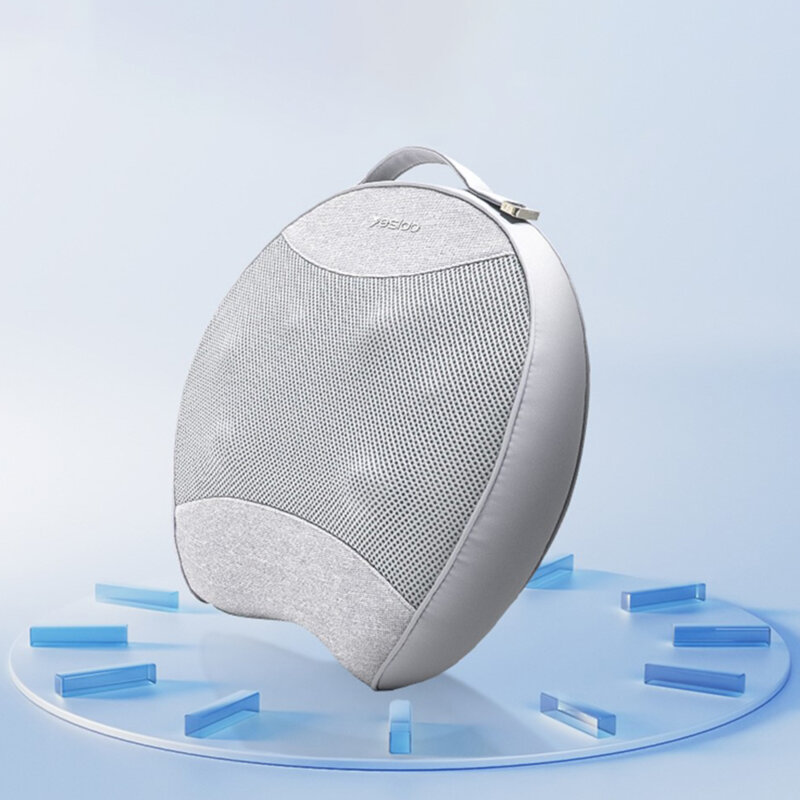 Aparat de masaj pentru spate cu incalzire Yesido MG15, gri