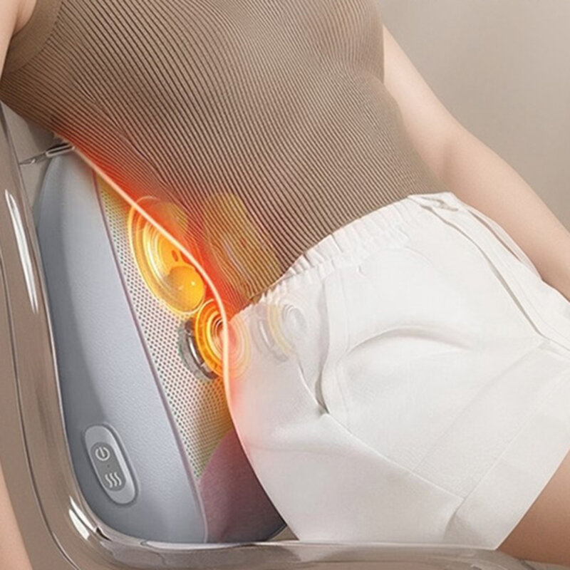 Aparat de masaj pentru spate cu incalzire Yesido MG15, gri