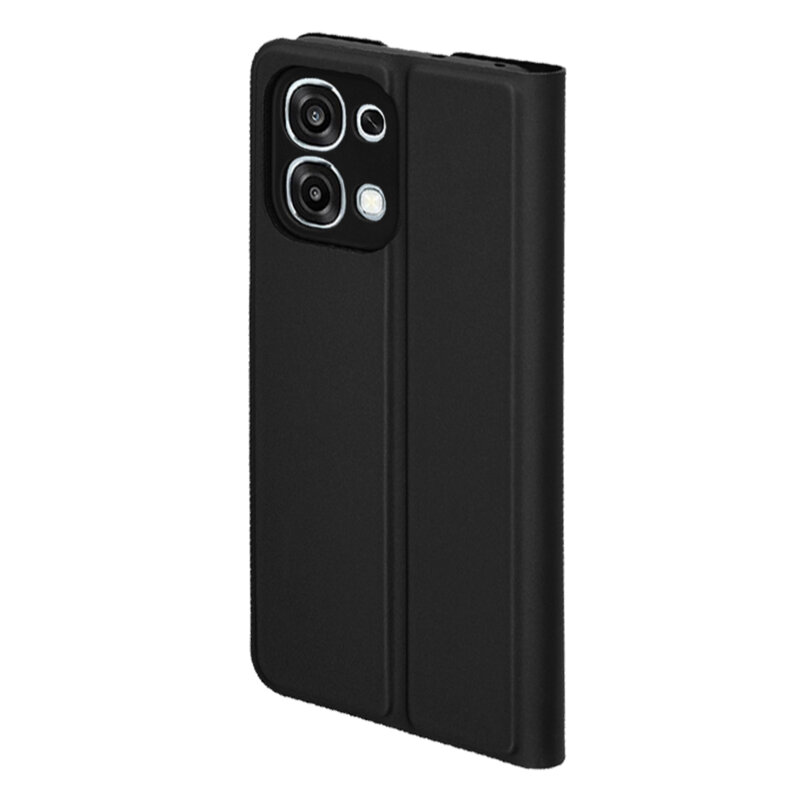 Husa Oppo A6 Pro 5G Techsuit Magskin Book, negru