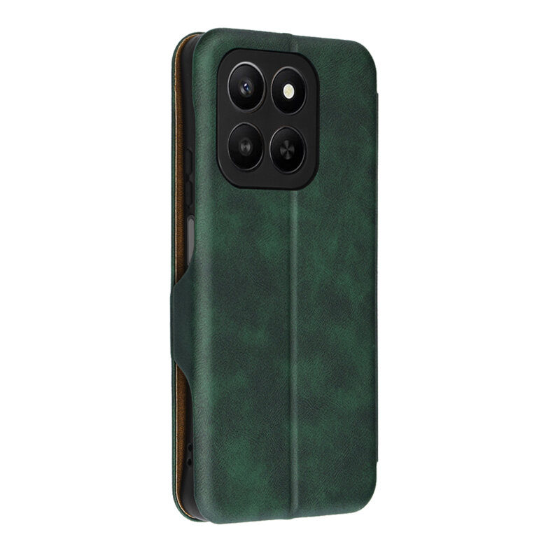 Husa 360° Honor 400 Smart 5G Techsuit Safe Wallet Plus, verde