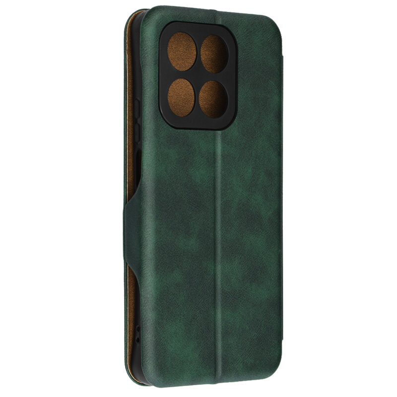 Husa 360° Honor X7d 4G Techsuit Safe Wallet Plus, verde