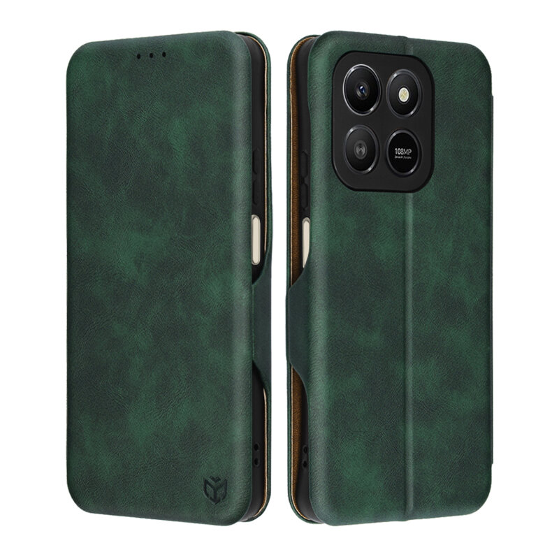 Husa 360° Honor 400 Smart 4G Techsuit Safe Wallet Plus, verde
