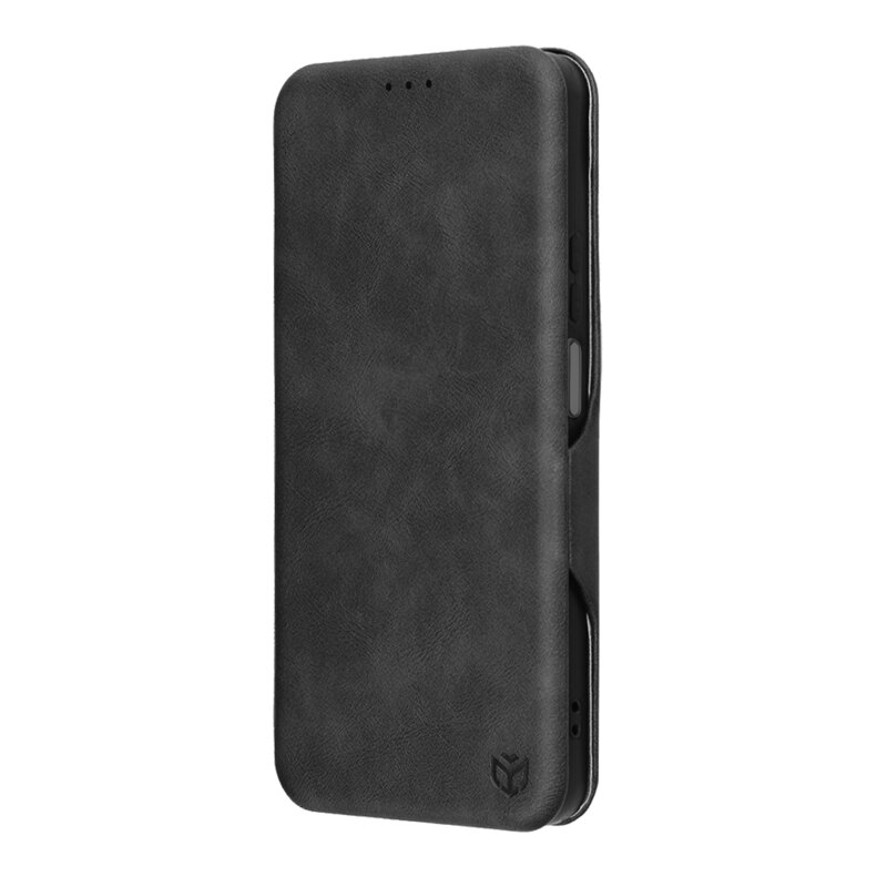 Husa 360° Honor 400 Smart 5G Techsuit Safe Wallet Plus, negru