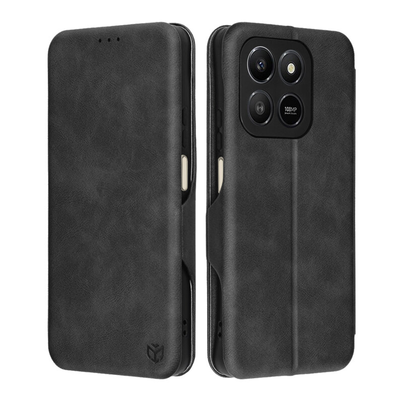 Husa 360° Honor X7d 4G Techsuit Safe Wallet Plus, negru