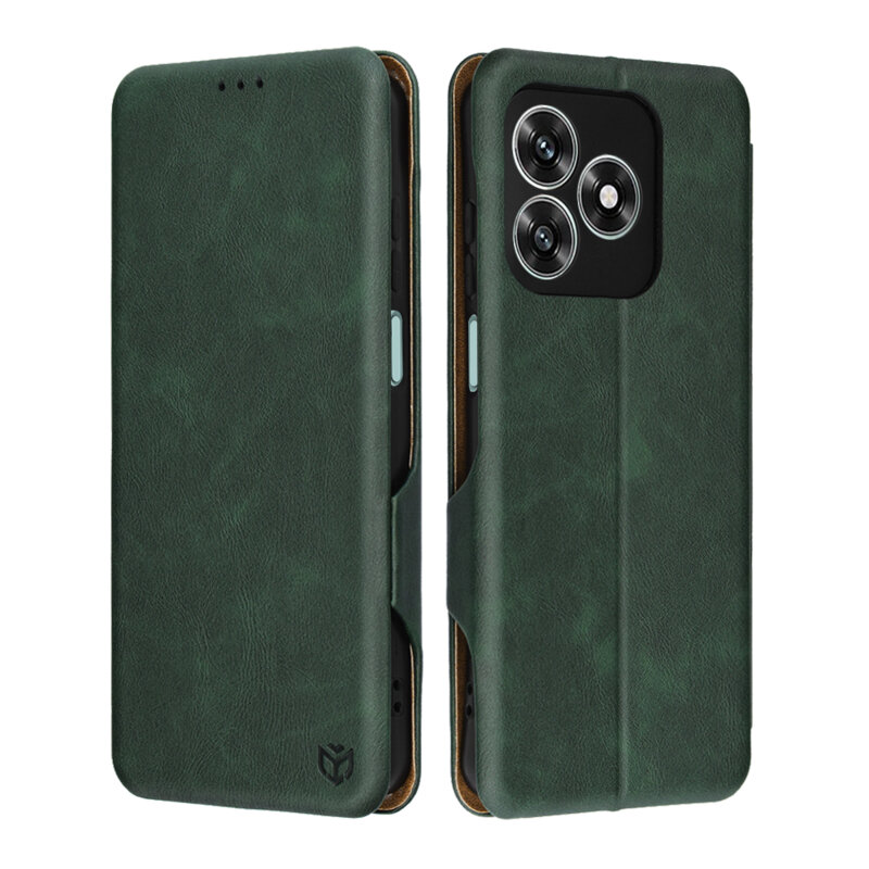 Husa 360° Honor X5c Plus Techsuit Safe Wallet Plus, verde