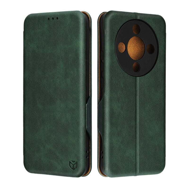 Husa 360° Honor Magic8 Lite Techsuit Safe Wallet Plus, verde