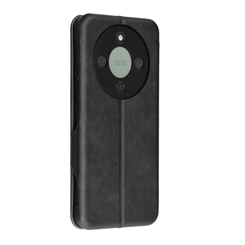 Husa 360° Honor Magic8 Lite Techsuit Safe Wallet Plus, negru