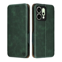Husa 360° Oppo Reno14 Techsuit Safe Wallet Plus, verde