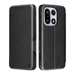 Husa 360° OnePlus 15 Techsuit Safe Wallet Plus, negru