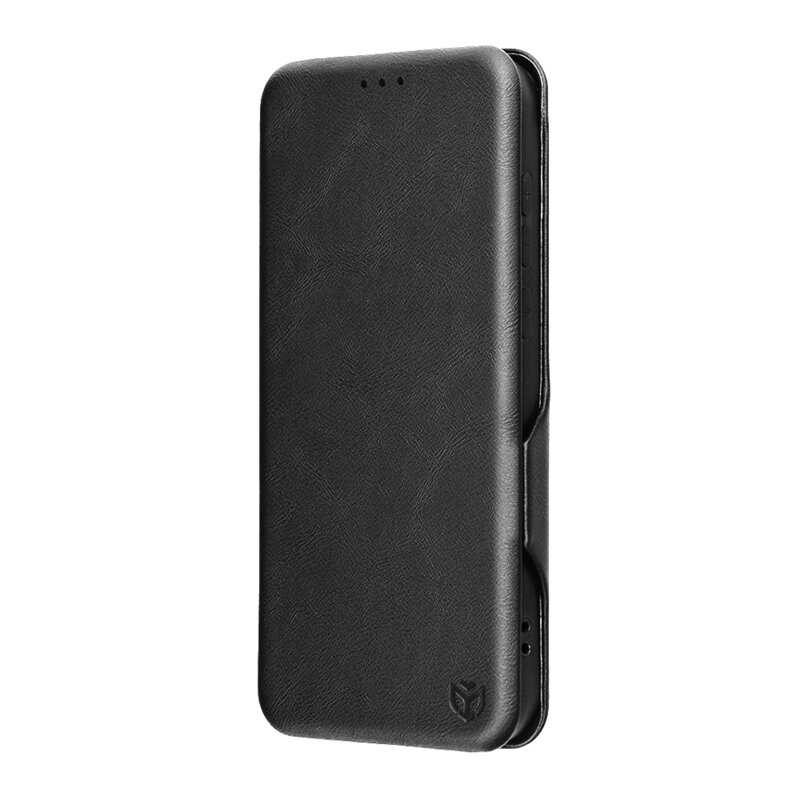 Husa 360° OnePlus 15 Techsuit Safe Wallet Plus, negru