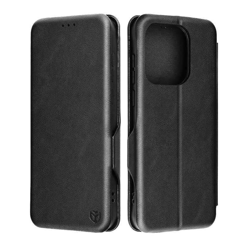 Husa 360° OnePlus 15 Techsuit Safe Wallet Plus, negru
