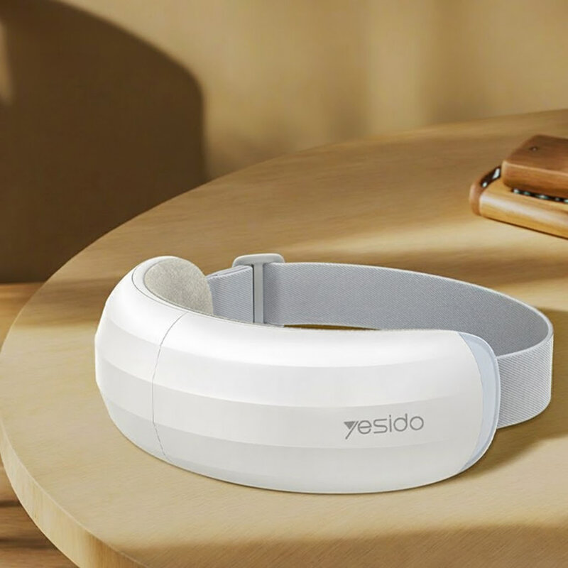 Aparat masaj ochi ajustabil Yesido MG13, 600mAh, alb