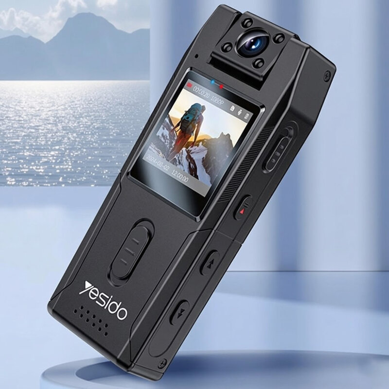 Camera video portabila Full HD 1080P Yesido KM25, negru