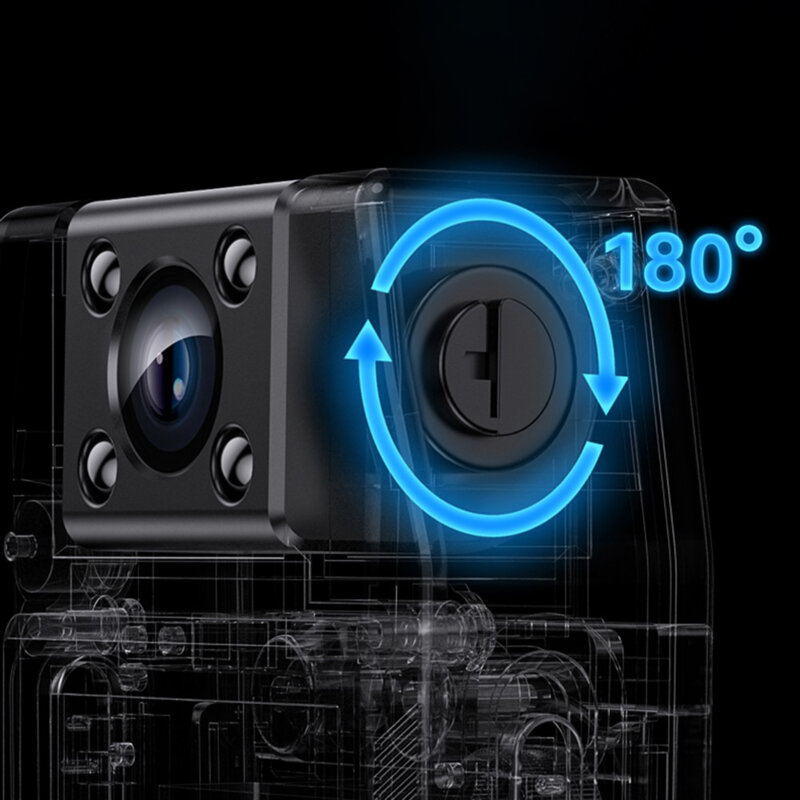 Camera video portabila Full HD 1080P Yesido KM25, negru