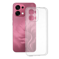 Husa Oppo A6 Pro 4G Techsuit Clear Silicone, transparenta