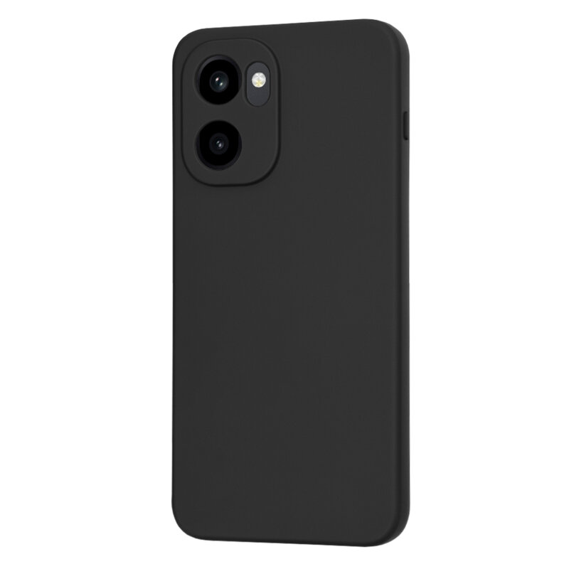 Husa silicon OnePlus 15R Techsuit SoftFlex, negru