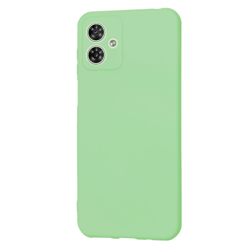 Husa silicon Motorola Moto G54 Techsuit SoftFlex, verde deschis