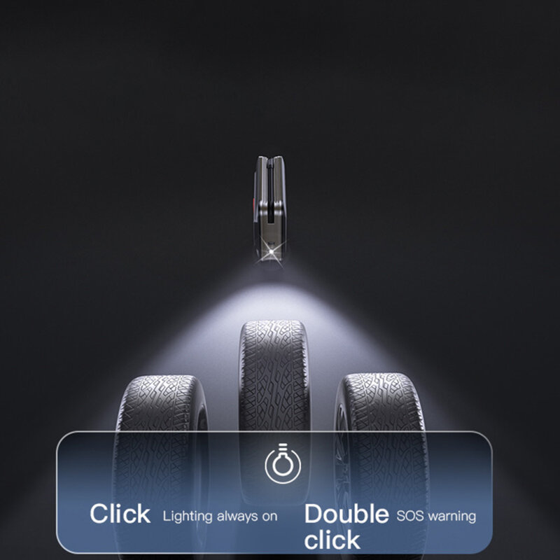 Compresor auto portabil cu ecran LCD Yesido (VC04), negru