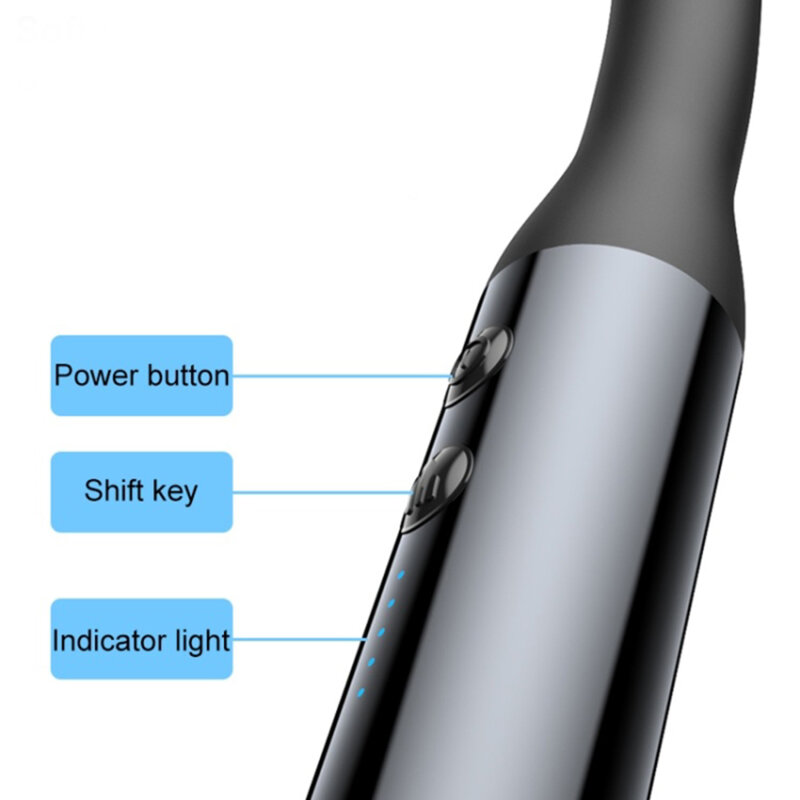 Aparat de masaj pentru spate, de mana Yesido MG07, negru