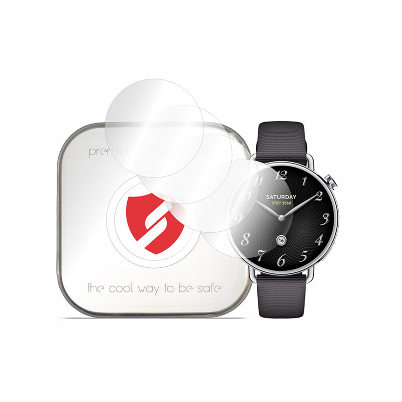 [Pachet 4x] Folie regenerabila premium Xiaomi Watch S4 Smart Protection Classic, transparenta