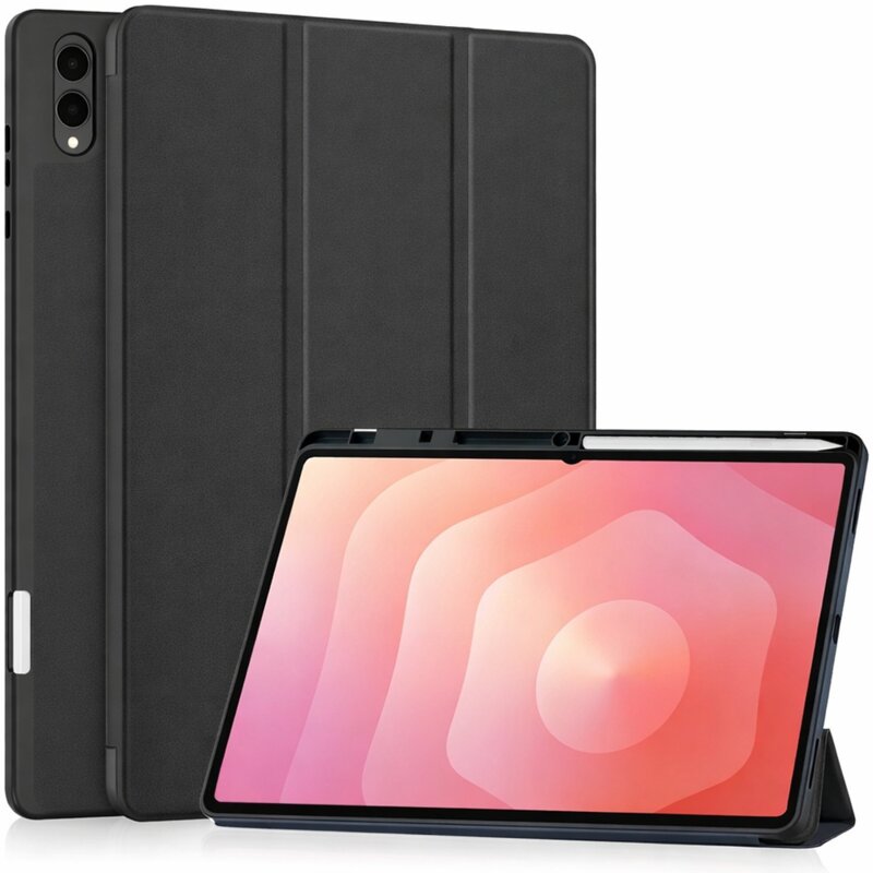Husa Samsung Galaxy Tab S11 Ultra Techsuit Flex Trifold Pen, negru