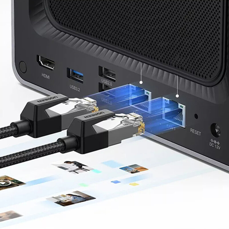 Statie de stocare date digitale (NAS) 136TB Ugreen, X86 Intel® Pentium® Gold, 35261