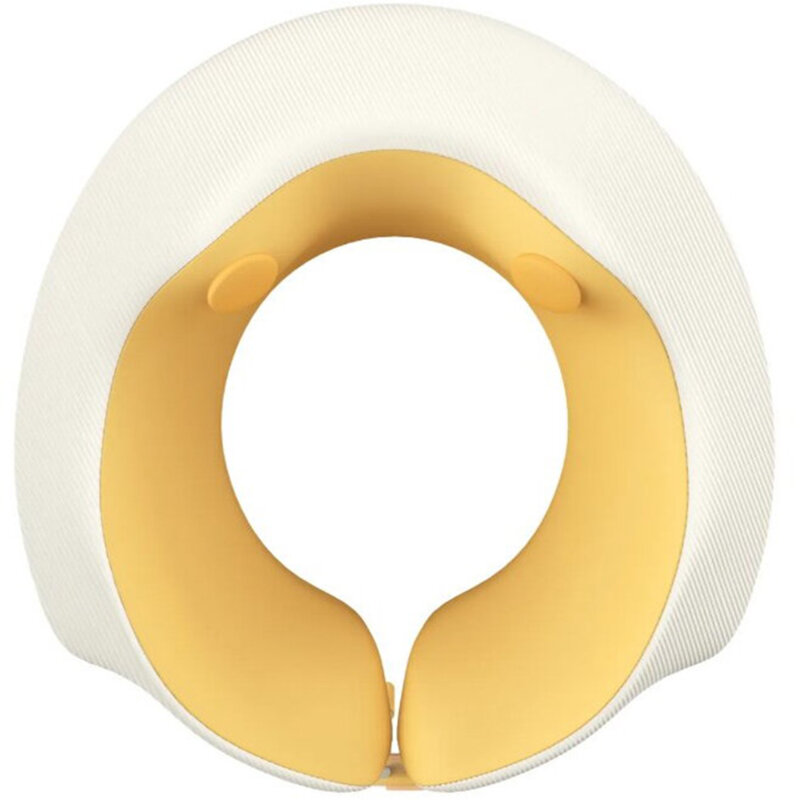 Aparat masaj pentru gat, cu incalzire Havit, NM1702, galben