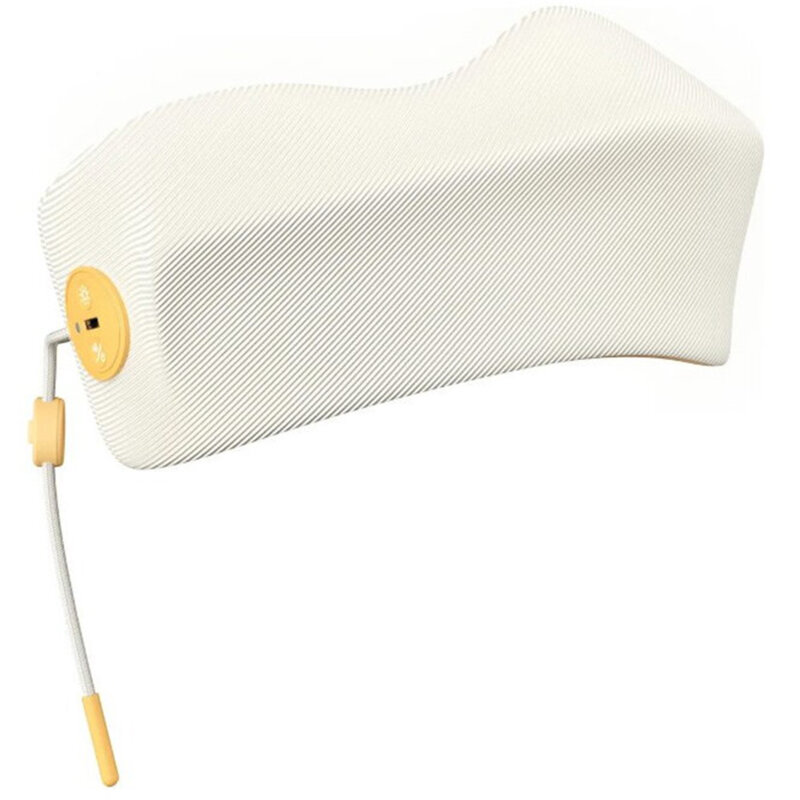 Aparat masaj pentru gat, cu incalzire Havit, NM1702, galben