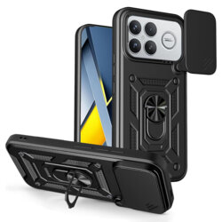 Husa Xiaomi Poco F8 Ultra protectie camera Techsuit CamShield Series, negru