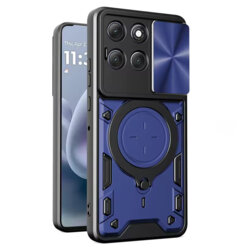 Husa Motorola Moto G86 Techsuit CamGuard Pro, albastru