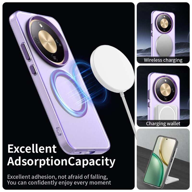 Husa Honor Magic8 Lite Techsuit CandyCase MagSafe, mov