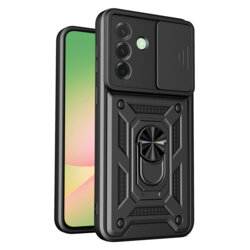 Husa Samsung Galaxy A57 5G protectie camera Techsuit CamShield Series, negru