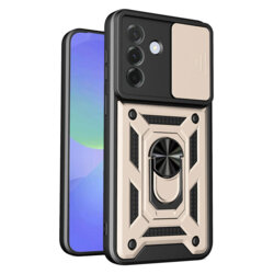 Husa Samsung Galaxy A37 5G protectie camera Techsuit CamShield Series, auriu