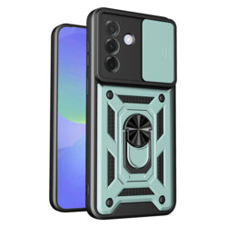 Husa Samsung Galaxy A37 5G protectie camera Techsuit CamShield Series, verde
