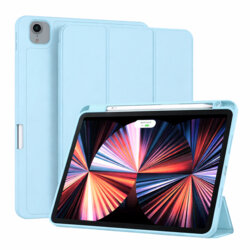 Husa iPad Pro 2018 11.0 A1980/A1979 Techsuit Flex Trifold Pen, bleu