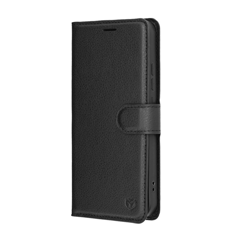Husa Oppo A6 Pro 4G Techsuit Leather Folio, negru