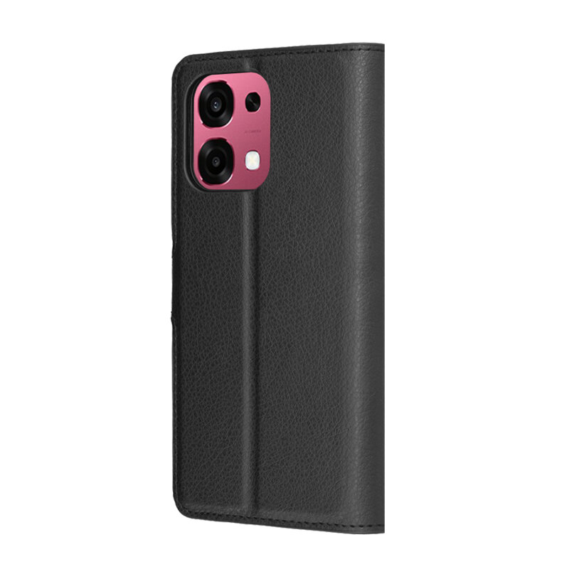 Husa Oppo A6 Pro 4G Techsuit Leather Folio, negru