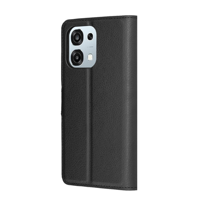 Husa Oppo A6 Pro 5G Techsuit Leather Folio, negru