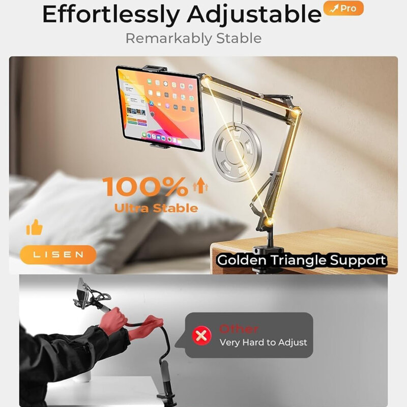 Suport birou pentru telefon, tableta 12.9