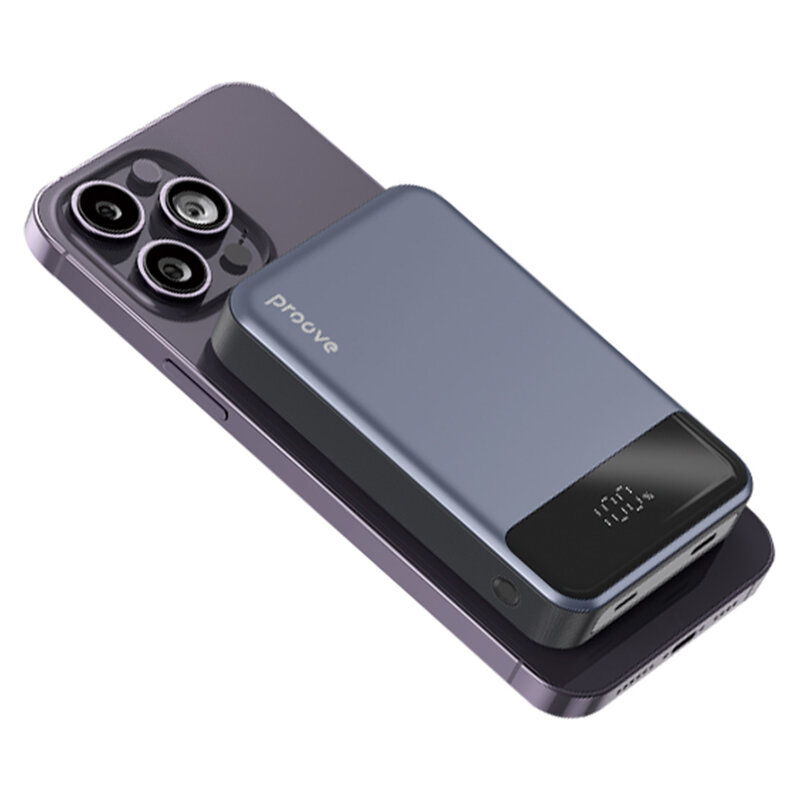 Baterie externa 10000mAh Proove, 20W, gri, PBH120010003