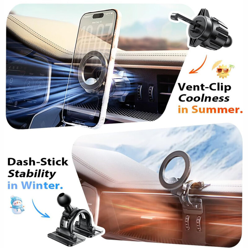 Suport telefon auto MagSafe, universal Lisen, YL0223110033