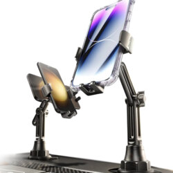 Suport telefon, tableta auto universal, 12.9" Lisen, negru