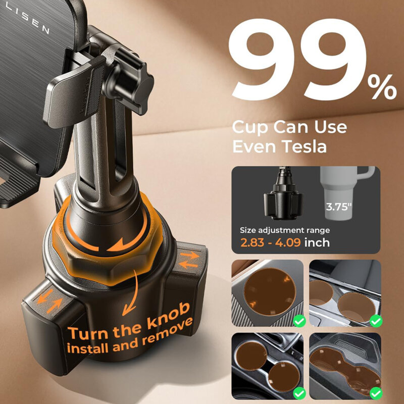 Suport telefon, tableta auto universal, 12.9