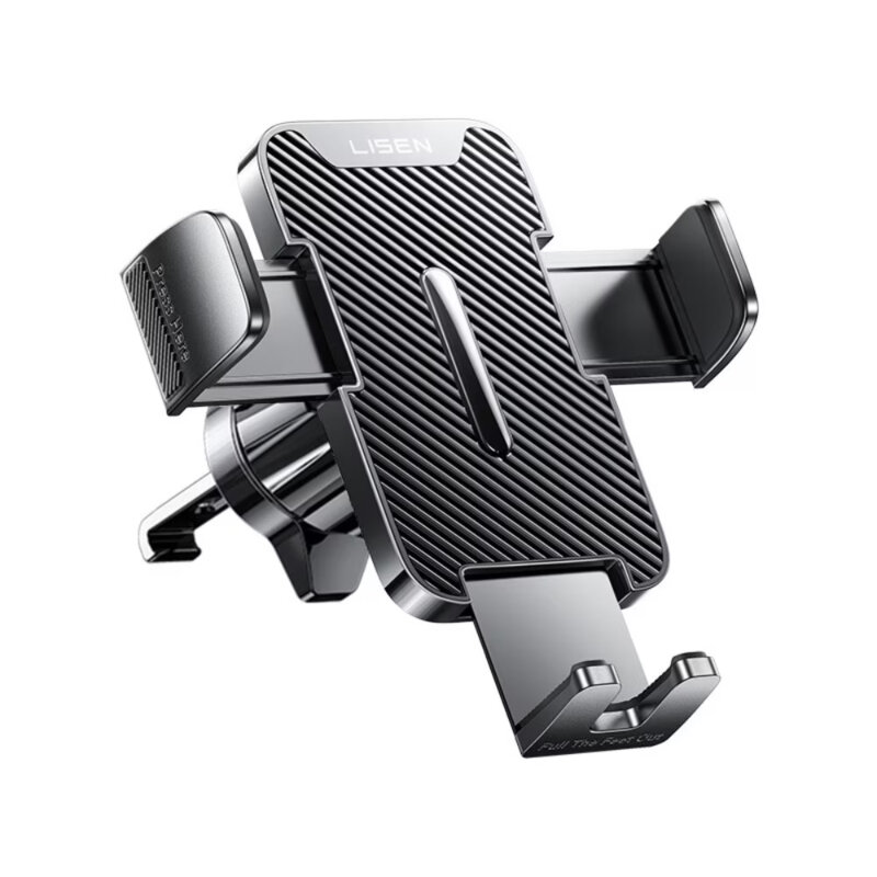 Suport telefon auto universal, telescopic Lisen, 2E781, negru